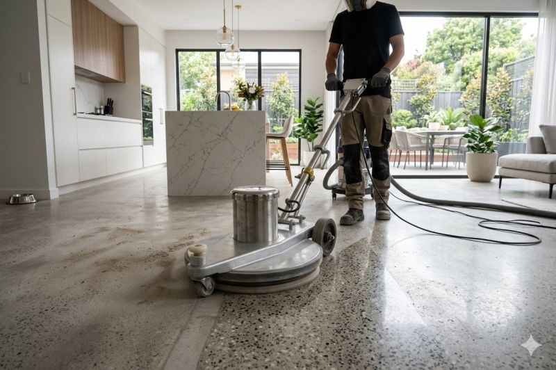 Patio Concrete Polishing in Louisville, KY
